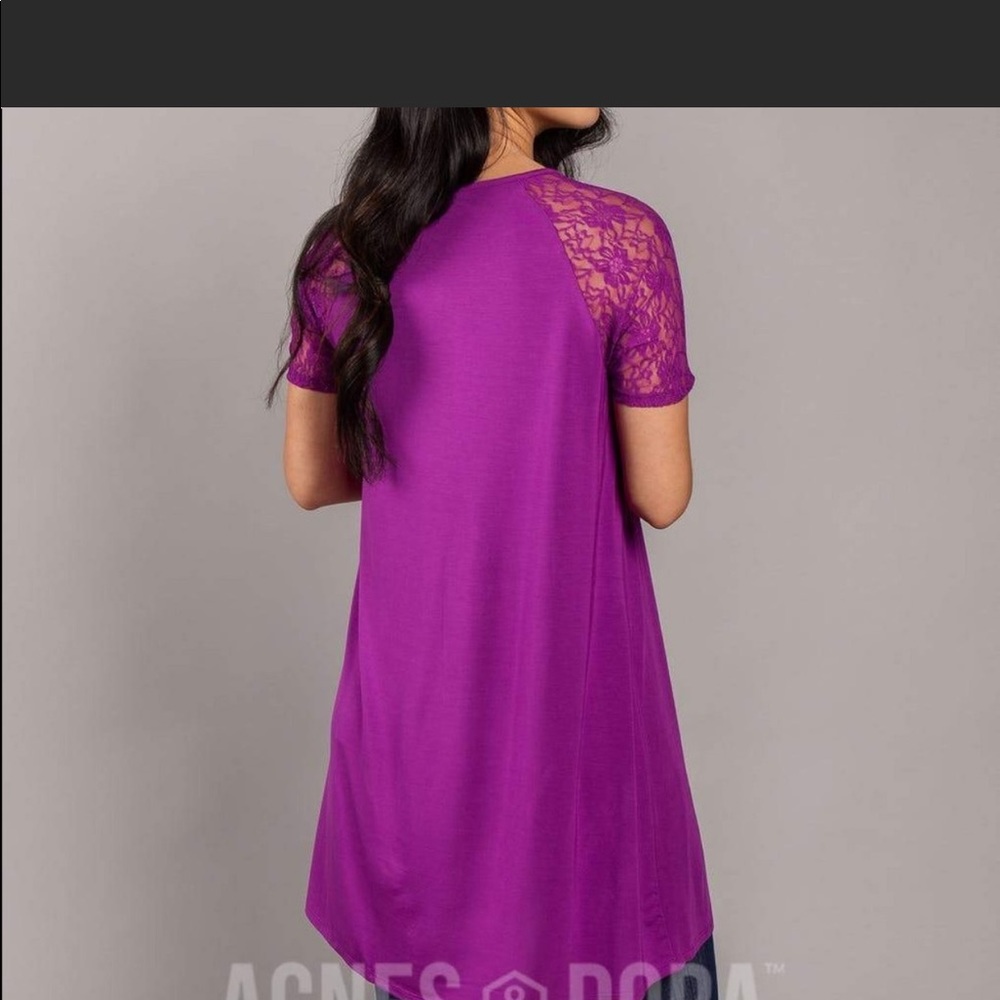 Lace Raglan Dress - Picture 2 of 4